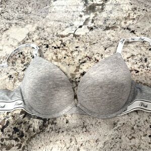 PINK Victoria's Secret Gray Women's Bra